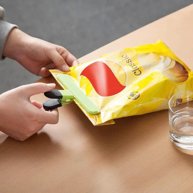 Alt view image 4 of 7 - Ninth Five 6 Pack Chip Bag Clips, 6x3.5 Inch Large Food Snacks Bag Clips