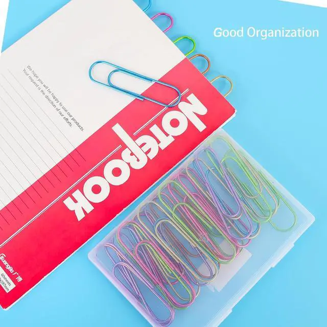 Alt view image 6 of 7 - Ufmarine 42 Pcs Jumbo Paper Clips, Extra Large Pape Clips 4 inch, Giant Paperclips for Office