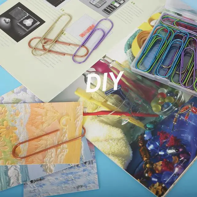Alt view image 5 of 7 - Ufmarine 42 Pcs Jumbo Paper Clips, Extra Large Pape Clips 4 inch, Giant Paperclips for Office