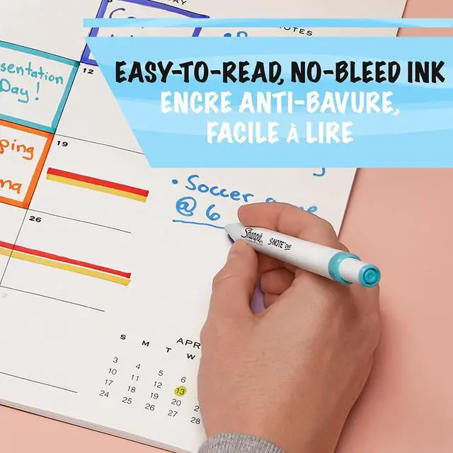 Alt view image 3 of 7 - Sharpie S-Note Duo Dual-Ended Creative Highlighters 8/Pkg-Assorted Colors -2154173