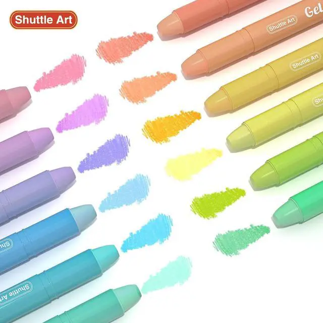Alt view image 2 of 7 - Shuttle Art Bible Highlighters and Pens No Bleed, 12 Pastel Colors Gel Highlighters No Bleed Through, Bible Journaling Supplies, Great for Journaling Highlighting and Studying
