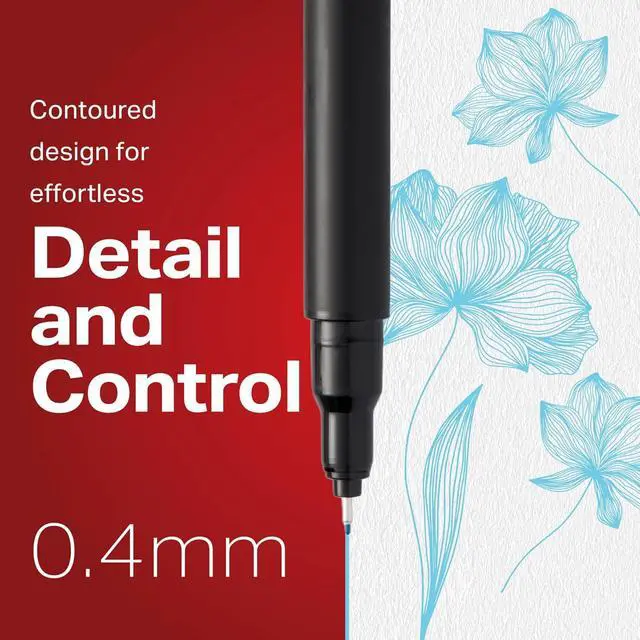 Alt view image 4 of 6 - Sharpie 1976527 Pen, Fine Point, Assorted Colors, 6-Count