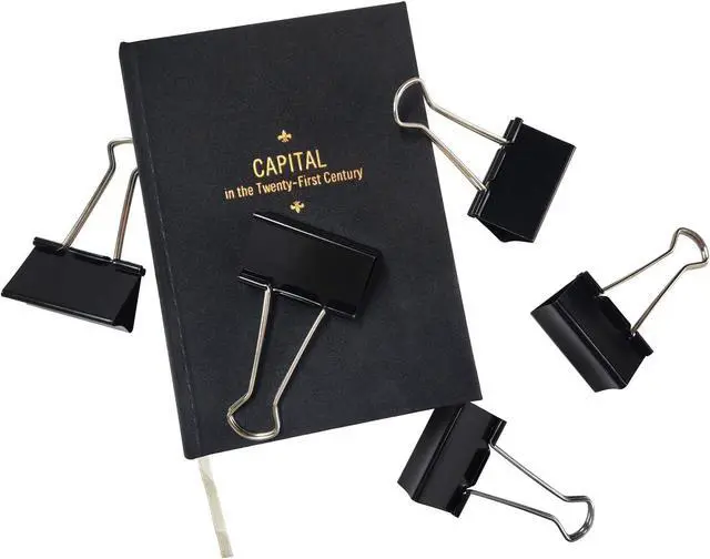Alt view image 7 of 7 - DSTELIN Extra Large Binder Clips 2.4-Inch (12 Pack), Big Paper Clamps for Office Supplies, Black