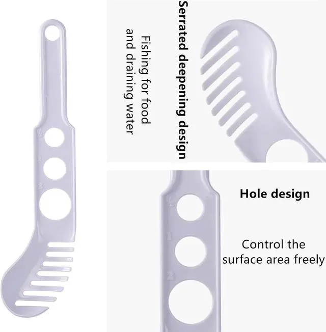 Alt view image 4 of 7 - 1 Pack Pasta Noodle Strainer Spoon for Kitchen Cooking