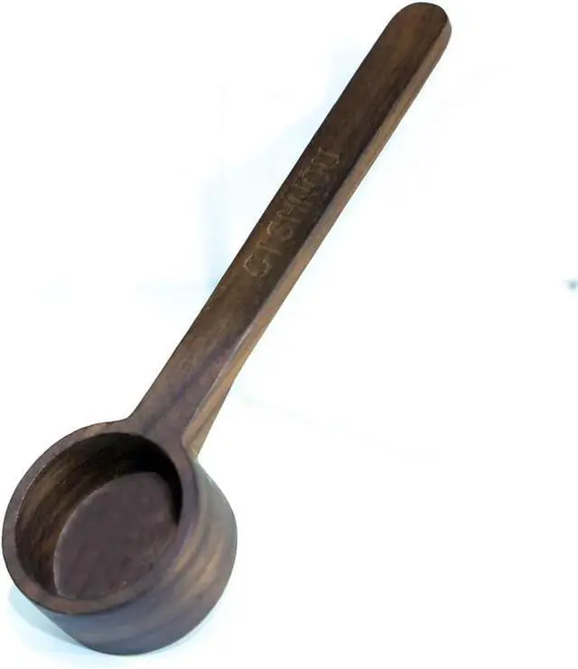 Alt view image 5 of 7 - Wooden Scoops for Canisters, Coffee Scoop,Korean Style 6.61 inch Wooden Coffee Ground Spoon, Measuring for Ground Beans or tea, Soup Cooking Mixing Stirrer Kitchen Tools Utensils