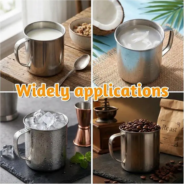Alt view image 6 of 7 - Dog Food Scoop 1.5 Cup, 304 Stainless Steel Dog Food Measuring Cup with Handle Durable Dog-Cat Pet Food Scoop Cup 1 1/2 Cups Measuring Scoops for Dogs, Cats, Birds, Rabbits for Dry Food and Treats
