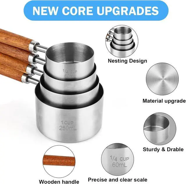 Alt view image 3 of 7 - 4 Pcs Dog Food Scoop Measuring-Cup