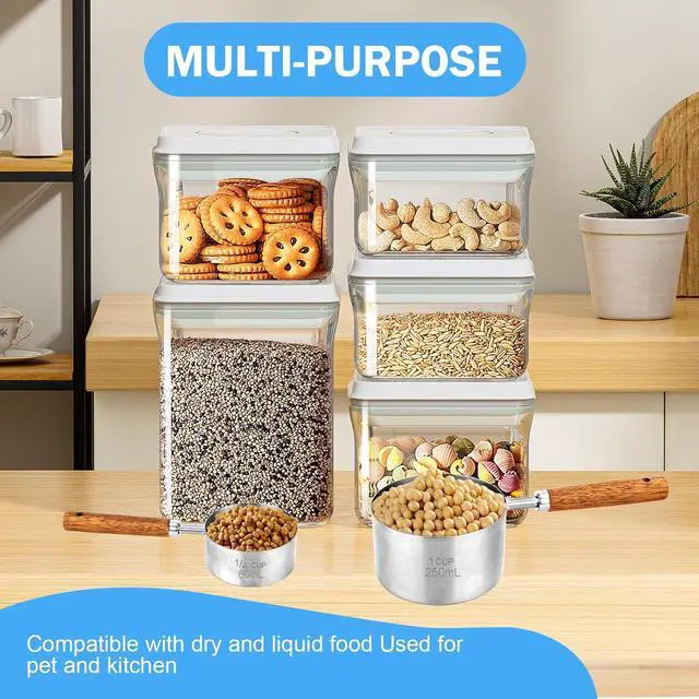 Alt view image 6 of 7 - 4 Pcs Dog Food Scoop Measuring-Cup