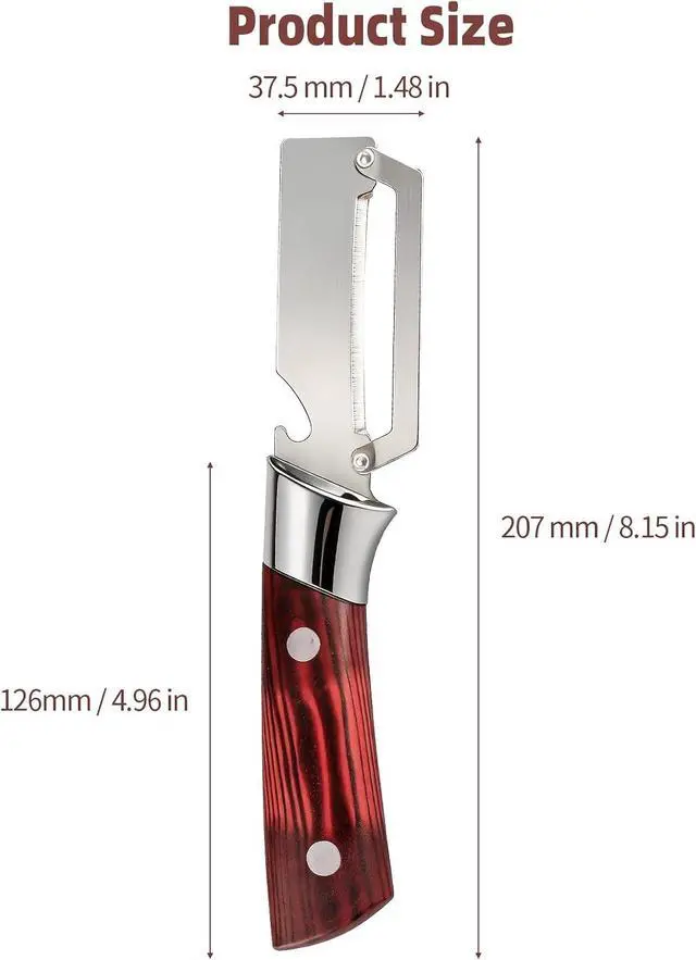 Alt view image 2 of 7 - Multifunctional Vegetable Peelers for Kitchen(2 Pack)
