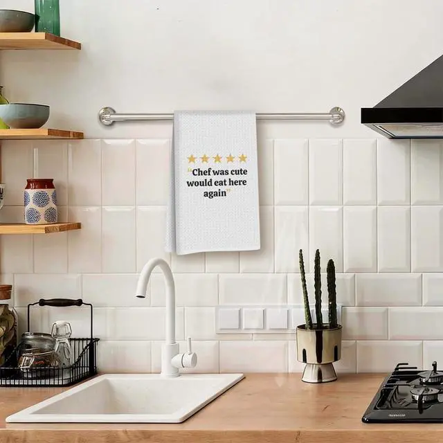 Alt view image 3 of 7 - Funny Chefs Kitchen Towels - Chef Gifts, Funny Grilling Cooking Dish Towels