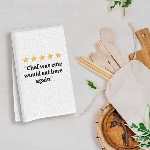 Alt view image 7 of 7 - Funny Chefs Kitchen Towels - Chef Gifts, Funny Grilling Cooking Dish Towels