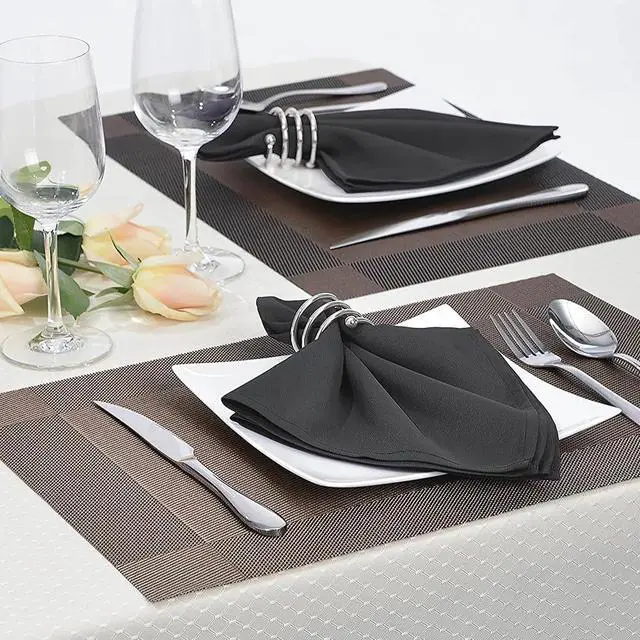 Alt view image 4 of 7 - Silver Napkin Rings Sets of 12, Metal Napkin Holders Thanksgiving Fall Christmas Party Table Decorations Birthday Wedding Holiday Dinning Table Decor Gifts Idea for Home Host Family Gatherings
