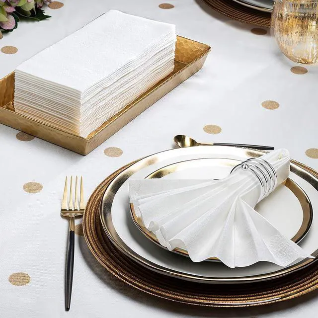 Alt view image 6 of 7 - Silver Napkin Rings Sets of 12, Metal Napkin Holders Thanksgiving Fall Christmas Party Table Decorations Birthday Wedding Holiday Dinning Table Decor Gifts Idea for Home Host Family Gatherings