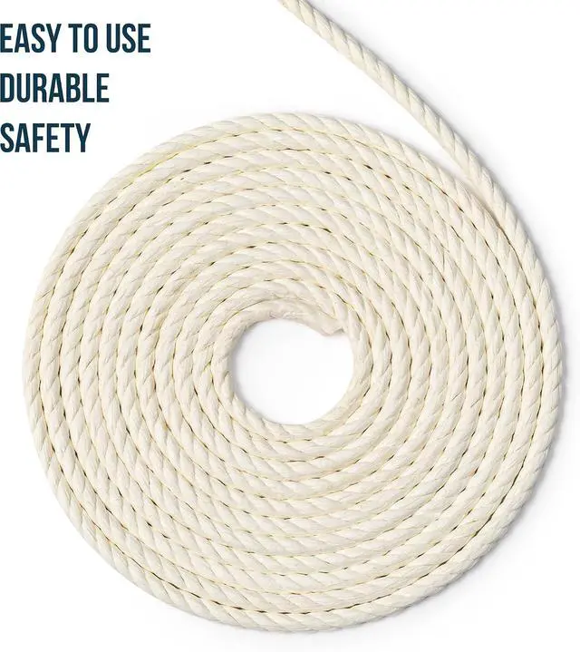 Alt view image 4 of 7 - Natural Paper Raffia Rope for Cat Scratcher 1/4 Inch by 50 Feet, Cat Tree Rope Twine for Cat Scratching Post Replacement, Cat Tower with Scratch Post Repairing, Replace, Recovering and DIY