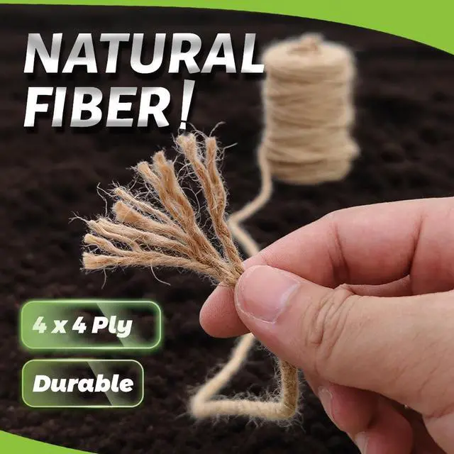 Alt view image 3 of 7 - Jute Rope 5MM x 150FT 6Ply Twisted Rope for Crafts Projects Cat Scratcher Scratching Post Tree Gift Wrapping Home Decoration Packing Christmas Twine Bulk (Brown 5mm* 150ft)