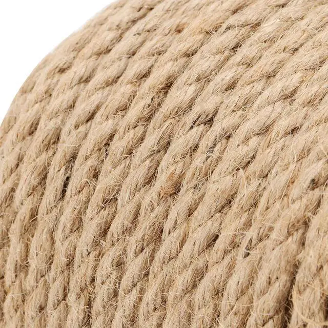 Alt view image 2 of 7 - Sisal Rope for Cat Scratching Post Tree Tower Replacement for Repairing Recovering or DIY Scratcher (Natur, 4mm 50ft)
