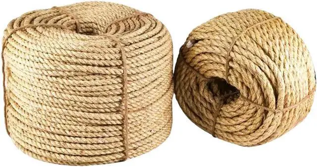 Alt view image 6 of 7 - Natural Sisal Rope, 4mm x 66 ft, Cat Scratcher Repair | Also great for crafts, garden projects, furniture wrapping, scratch pads, and natural home decor beyond cat furniture.
