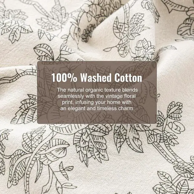 Alt view image 5 of 7 - Multi-Purpose French Pastoral Tea Towels Set of 2, Green | 100% Organic Cotton Flour Sack Kitchen Towels, 18x25in Absorbent Dish Cloths, Farmhouse Napkins, Decorative Hand Towels Set