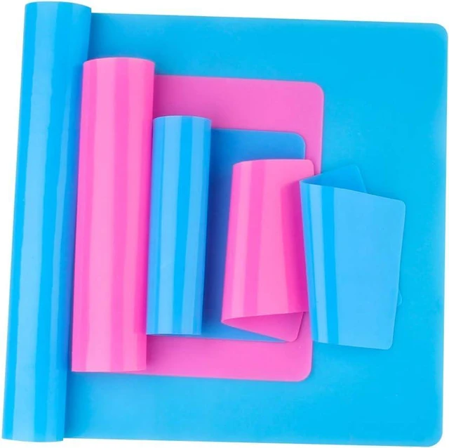 Main image of Reusable Silicone Mat Set (A3, A4, A5, A6) for Resin Crafts Jewelry Casting Molds, Food Grade Silicone Placemat, Waterproof Heat-Resistant