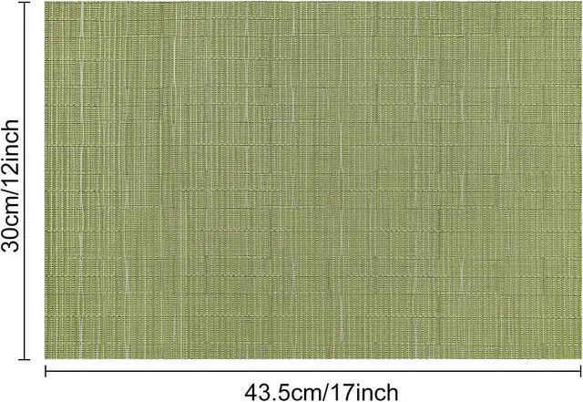 Alt view image 7 of 7 - Placemats Set of 4 Kitchen and Dining Table Placemats