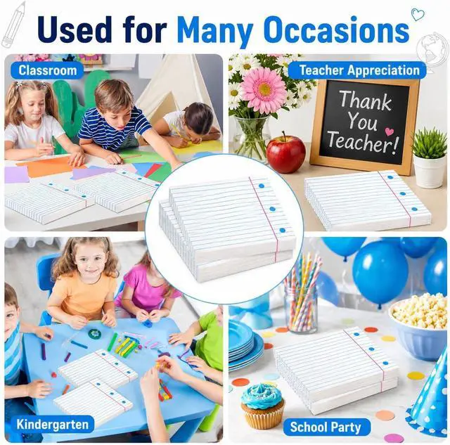 Alt view image 3 of 7 - 50Pcs Back to School Paper Napkins 13x13 Inches Luncheon Party Napkins