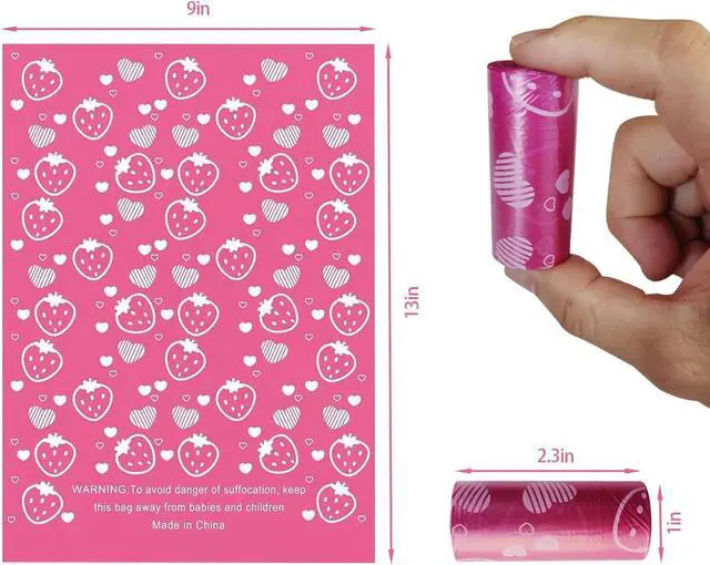 Alt view image 2 of 6 - 150Pcs Sanitary Napkin Disposal Bags, Feminine Hygiene Disposal Bags, Disposal for Tampons, Liners, and Pads
