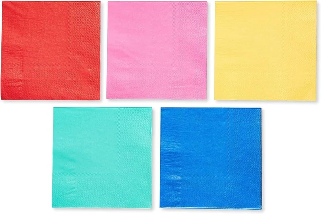 Main image of 50-Count Rainbow Lunch Napkins