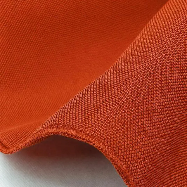 Alt view image 6 of 7 - 17"x17" Polyester Cloth Napkins, Set of 6 (Burnt Orange) | Easy-Care, No-Iron Finish, Superior Color Retention, Machine Washable