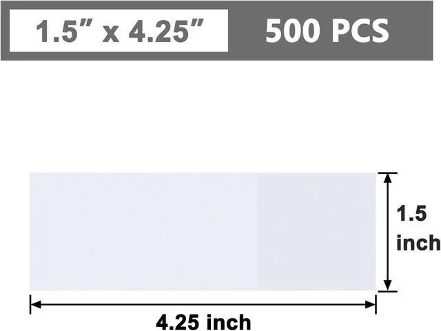 Alt view image 2 of 7 - Self-Adhesive Napkin Bands, Pack of 500, White