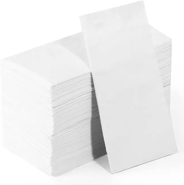 Main image of 1/8 Fold 100 Pack Paper Napkins Guest Towels Disposable, Premium Quality 2-ply Dinner Napkins Disposable Soft, Absorbent, Party Napkins Wedding Napkins for Kitchen, Dinners or Events