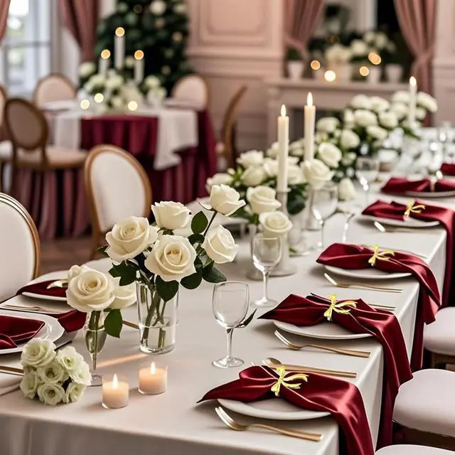 Alt view image 6 of 7 - Bow Napkin Rings Set of 6 Gold Bow Napkin Holder Ring for Wedding Party Holiday Banquet Decor,Elegant Butterfly knot Napkin Ring for Birthday Anniversary Family Gathering Dinner Table Setting