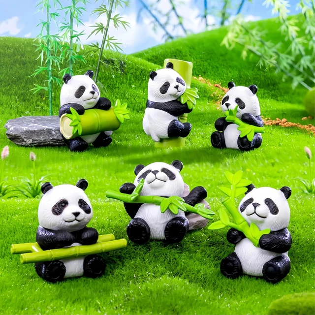 Alt view image 5 of 7 - Green Kids Bathroom Decor Accessories, Silver Stainless Steel Metal Shower Curtain Hanger Hooks, Cute Animals Shower Curtain Rings, 12Pcs Bamboo Panda Shower Curtain Hooks Decorative for Curtain Rods