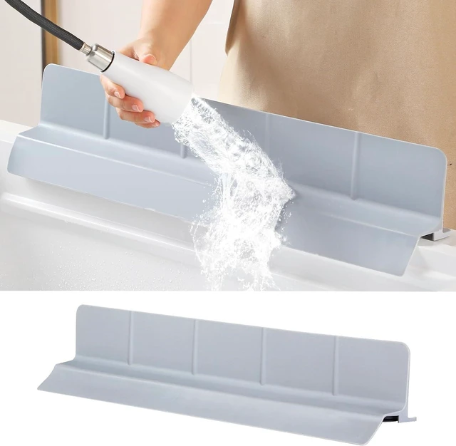 Main image of Grey, 23" Ultra Silicone High Sink Splash Guard