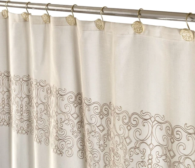 Alt view image 2 of 7 - Shannon Shower Curtain Hooks Decorative | Set of 12