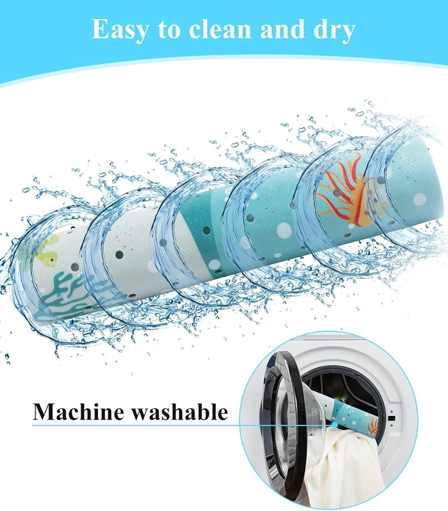 Alt view image 5 of 6 - Whales, 40" x 16", Cute Tub Mat, Bathtub Mat Non Slip