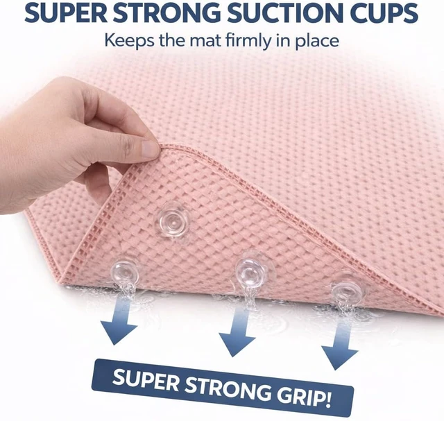 Alt view image 5 of 6 - Non Slip Bath Tub Mat for Shower Safety