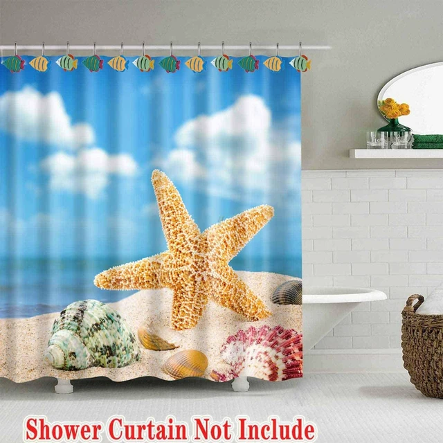 Alt view image 5 of 6 - Decorative Shower Curtain Hooks -12PCS, Fish Shower Curtain Hooks