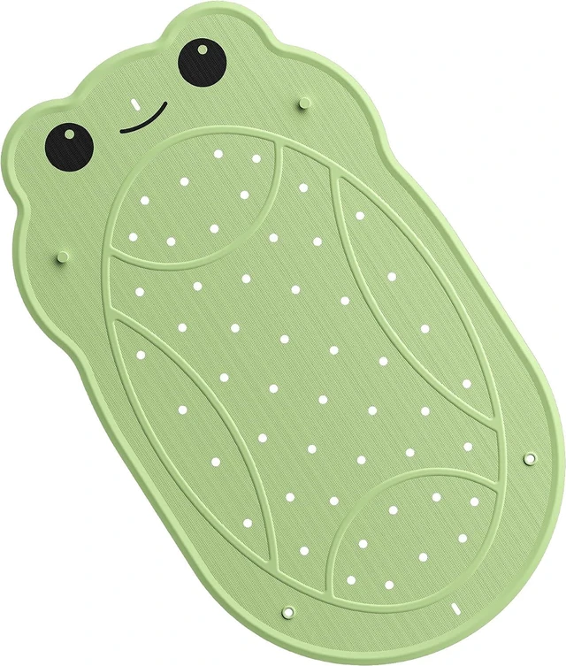 Main image of Baby Bath Mat for Tub Non Slip 30"x18" Soft Rubber Shower Mat for Kids
