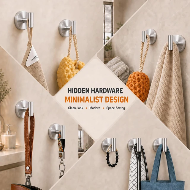 Alt view image 5 of 7 - Wreath Hanger for Glass Door, 2026 Heavy Duty Suction Cup Hooks