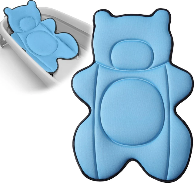 Main image of Soft Newborn Bathtub Pad, Baby Bath Cushion Mat