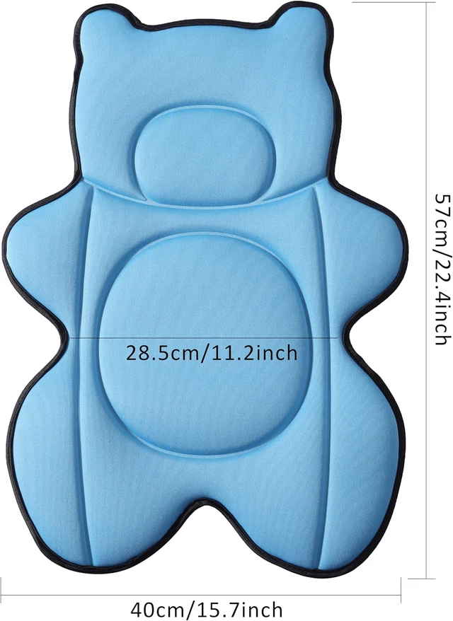 Alt view image 2 of 7 - Soft Newborn Bathtub Pad, Baby Bath Cushion Mat