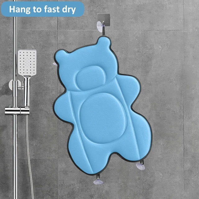 Alt view image 6 of 7 - Soft Newborn Bathtub Pad, Baby Bath Cushion Mat