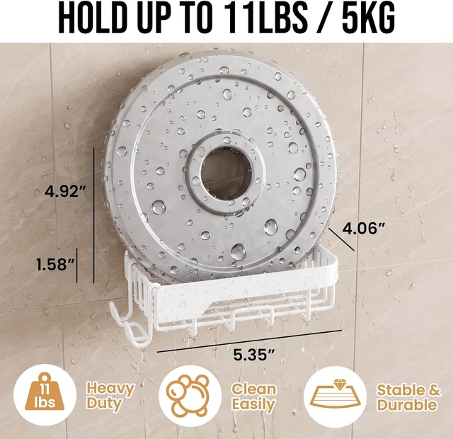 Alt view image 4 of 7 - Suction Visible Indicator, Bar Soap Holder, Soap Holder for Shower