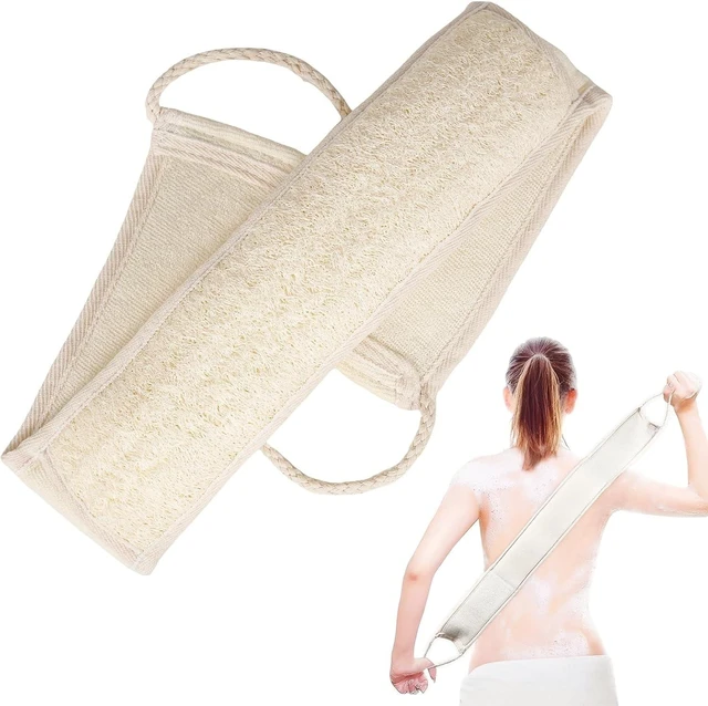 Main image of Intensive Exfoliation, Natural Loofah Body Scrubber for Bath & Shower