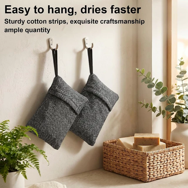 Alt view image 5 of 7 - 4 Pack Exfoliating Mesh Soap Saver Bags