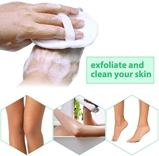 Alt view image 4 of 5 - Exfoliating Loofah Sponge Pads for Facial Body Bath Shower