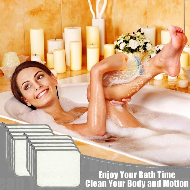 Alt view image 3 of 7 - Soft Cleaning Towel, Exfoliating Wash Cloths for Body and Face