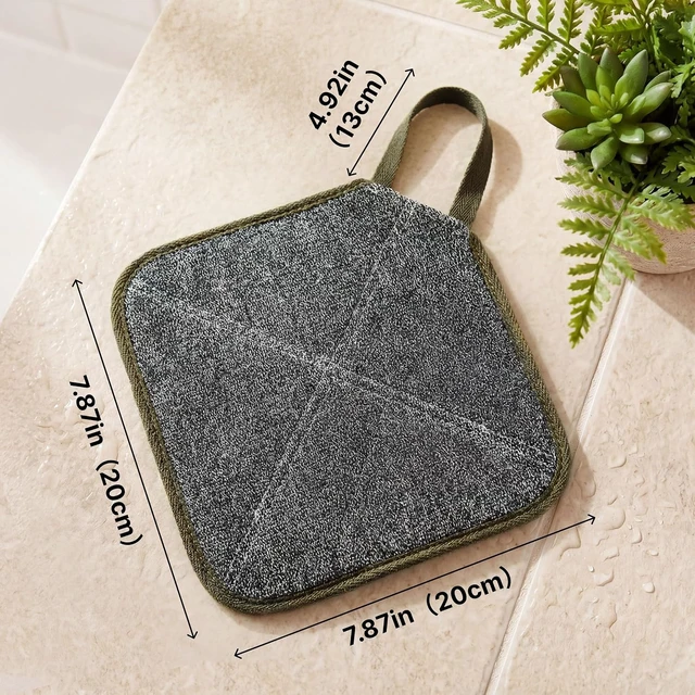 Alt view image 6 of 7 - Facial and Body Deep Cleansing Exfoliating Towel Set