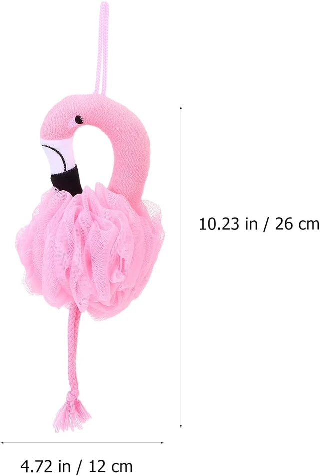 Alt view image 2 of 7 - Kids Flamingo Bath Sponge