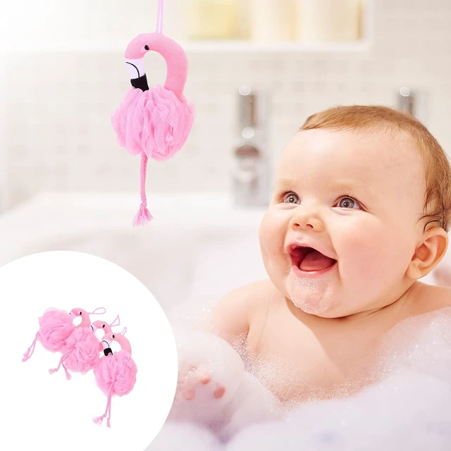 Alt view image 5 of 7 - Kids Flamingo Bath Sponge
